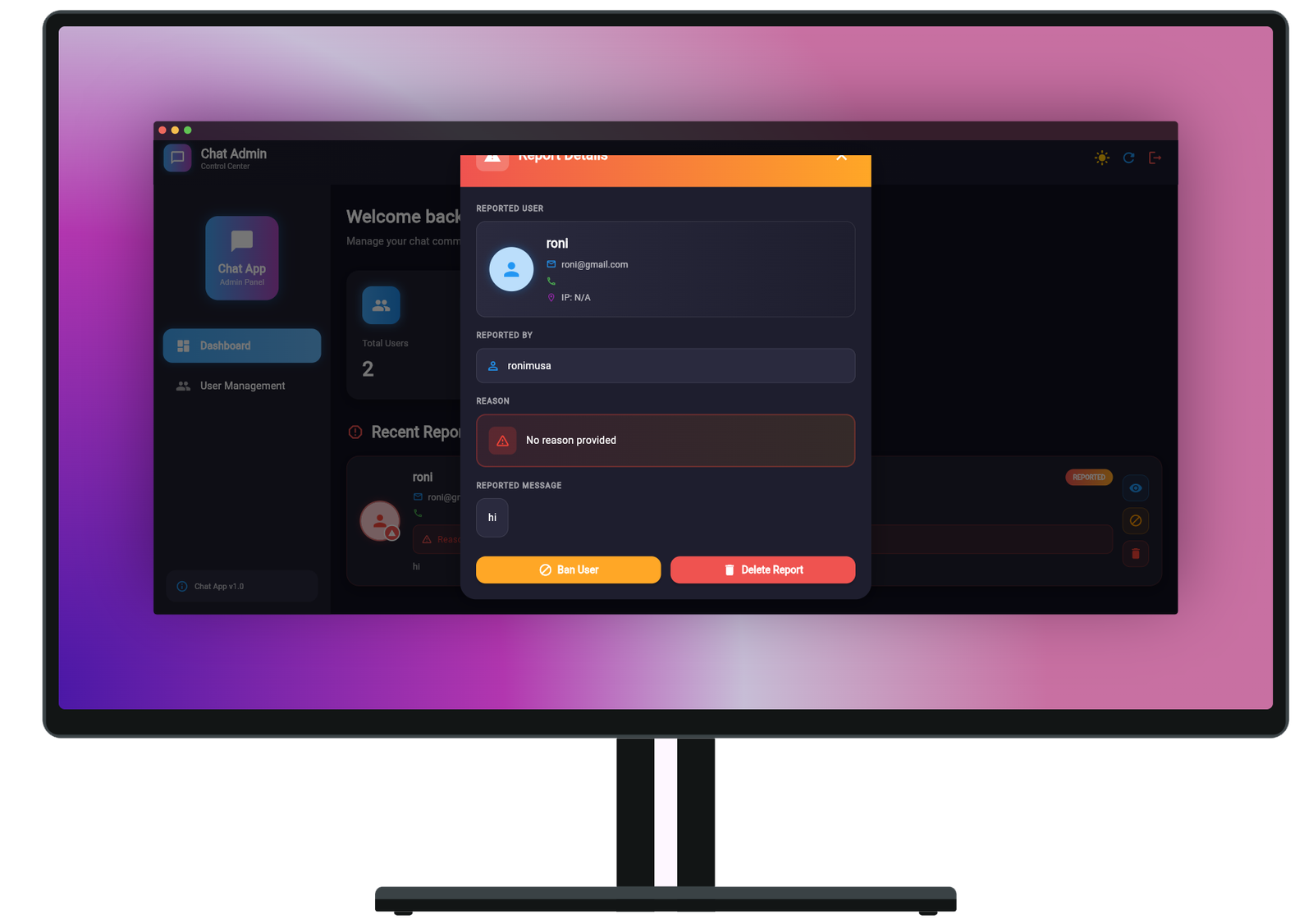 ROJAVA – Admin Dashboard